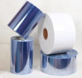 فيلم PVC شفاف صلب عالية الحاجز 250 ميكرون مغلف بالPvdc