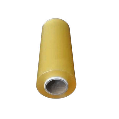 الأغذية المنزلية فيلم التشبث مع الغلاف البلاستيكي PVC / PVDC / PE / LDPE فيلم التشبث مع القطع المنزلق