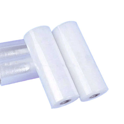 غلاف بلاستيكي لفيلم قابلة للتسميم مع القطع المنزلق PVDC / PE / PVC / LDPE غلاف بلاستيكي لفيلم