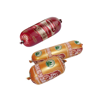 فيلم PVDC Retort Sausage Casing Film خالي من BPA صافي ضد الرطوبة للتعبئة الغذائية