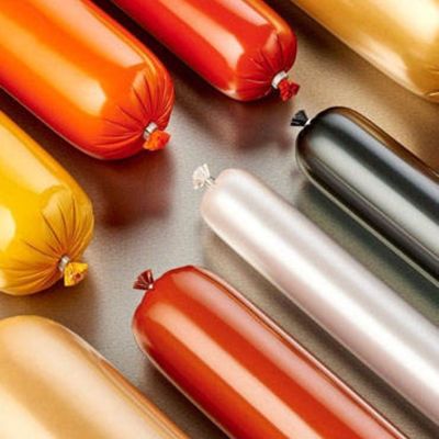 30-350mm عرض مسطح PVDC البلاستيكية القفاز غلاف فيلم مقاوم للحرارة تصل إلى 90 درجة مئوية لتغليف القفاز